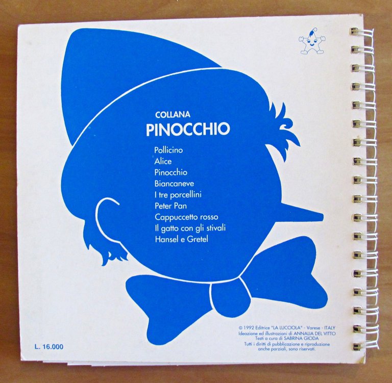 PINOCCHIO - Collana Pinocchio, 1992 - ill. DEL VITTO | Immagine Gallery 5