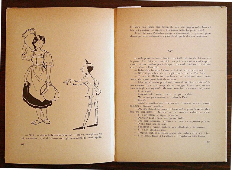 PINOCCHIO - Collana Quadrifoglio, 1967 - ill. RESIGNANI