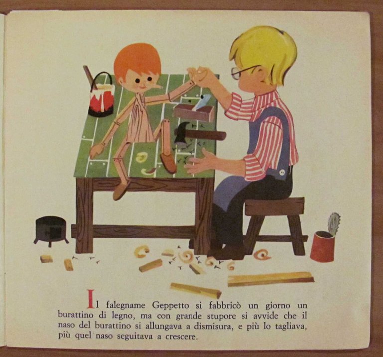 PINOCCHIO - Collana ROSY N.2, 1973 - ill. PINA