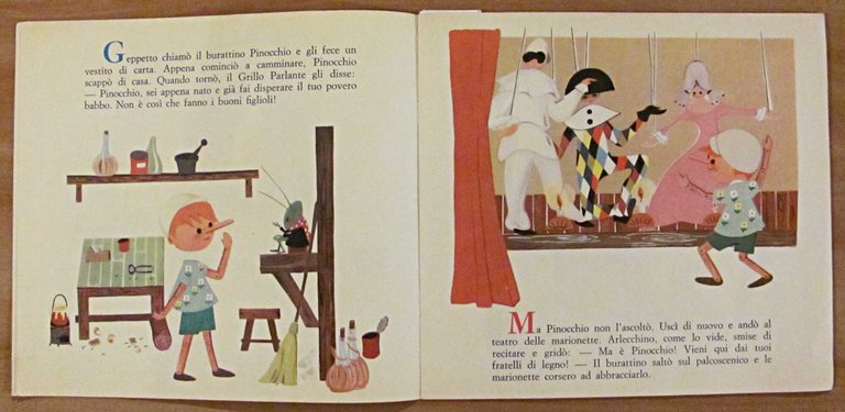 PINOCCHIO - Collana ROSY N.2, 1973 - ill. PINA