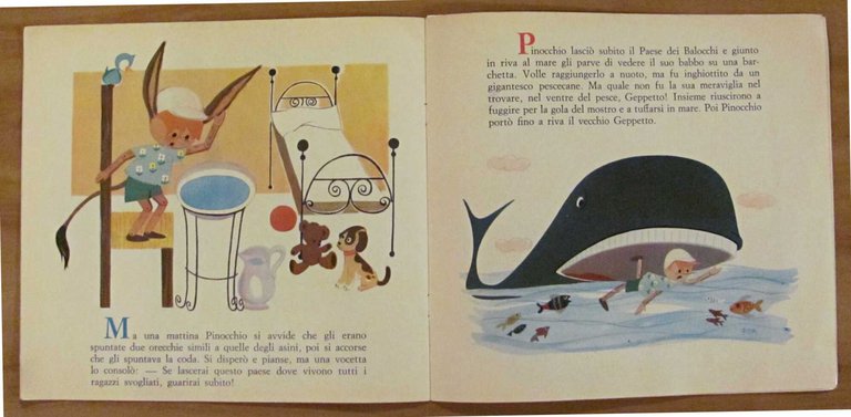 PINOCCHIO - Collana ROSY N.2, 1973 - ill. PINA