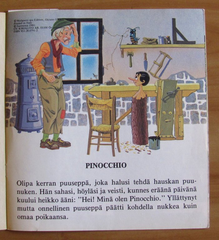 PINOCCHIO - Collana Satuklassikot, 1981 - Finlandese | Immagine Gallery 2