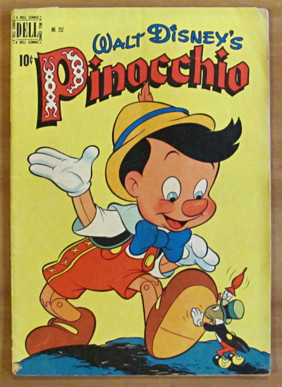 PINOCCHIO - Dell Comic N.252, 1949