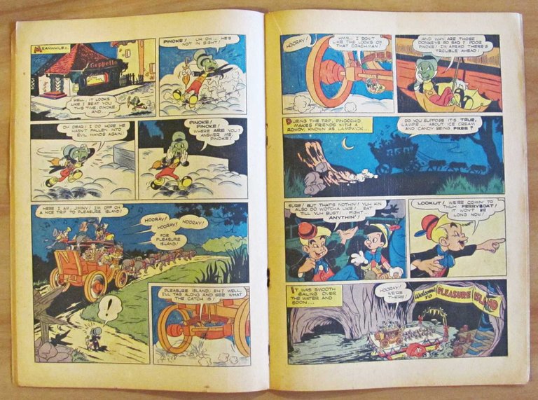 PINOCCHIO - Dell Comic N.252, 1949
