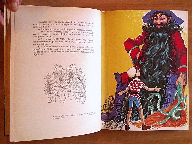 PINOCCHIO - Ediz. Integrale, 1980 - ill. D'AGOSTINI