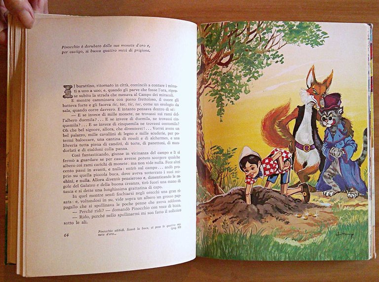 PINOCCHIO - Ediz. Integrale, 1980 - ill. D'AGOSTINI