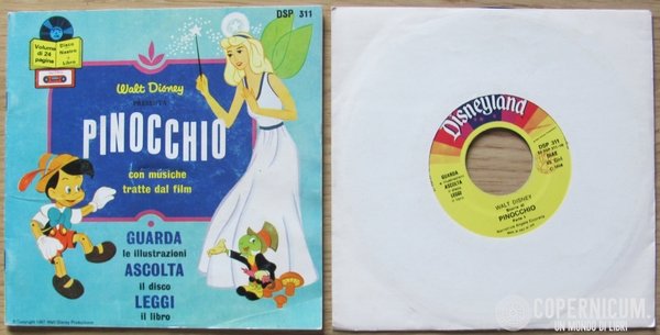 Pinocchio - Guarda le illustrazioni, Ascolta il disco, Leggi il …