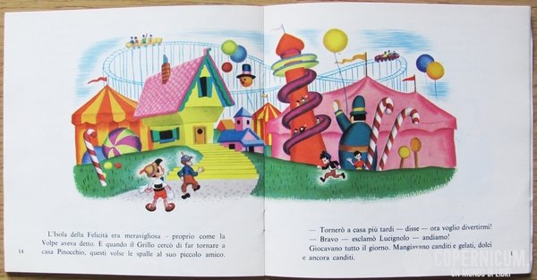 Pinocchio - Guarda le illustrazioni, Ascolta il disco, Leggi il …