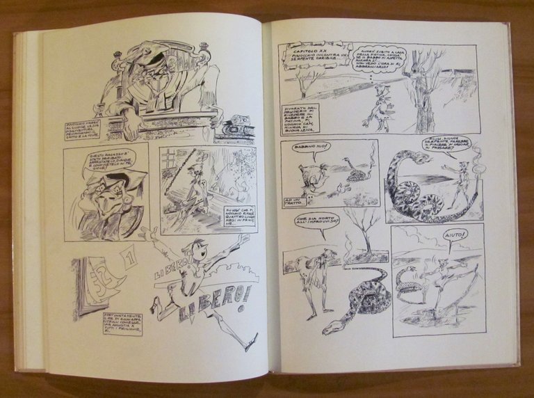 PINOCCHIO - I Classici a Fumetti, 1981 - ill. DE …