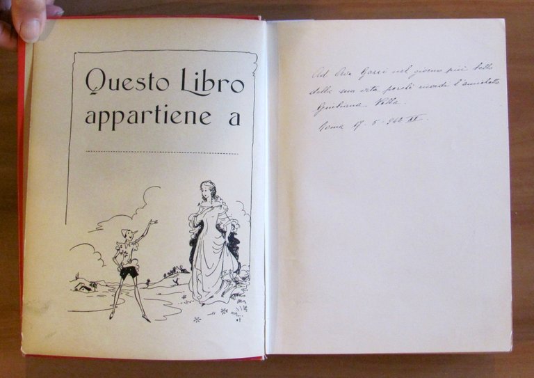 PINOCCHIO - I Grandi Libri, 1941 - ill. FAORZI