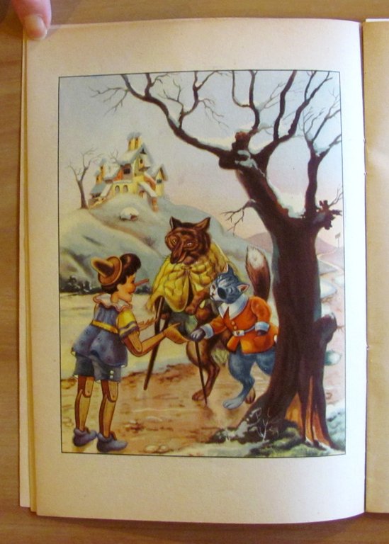 PINOCCHIO - Prescolastica Serie Piccola, anni '40 - ill. GALBIATI