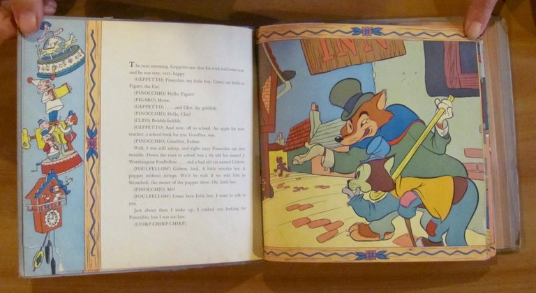 PINOCCHIO - RCA Victor con 2 Dischi, 1949