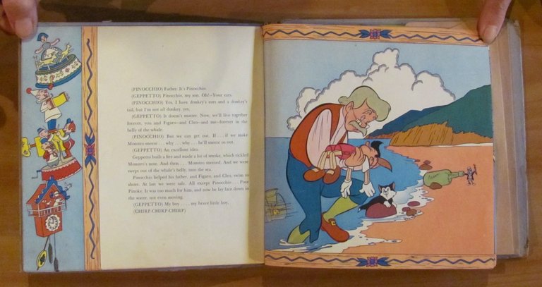 PINOCCHIO - RCA Victor con 2 Dischi, 1949