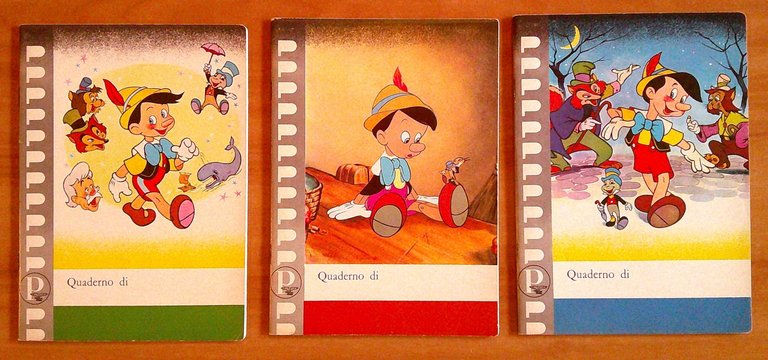 PINOCCHIO - Serie Completa di 9 Quaderni, anni '70 - …