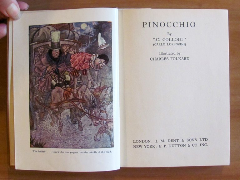 PINOCCHIO - THE TALE OF A PUPPET, 1949 - ill. …