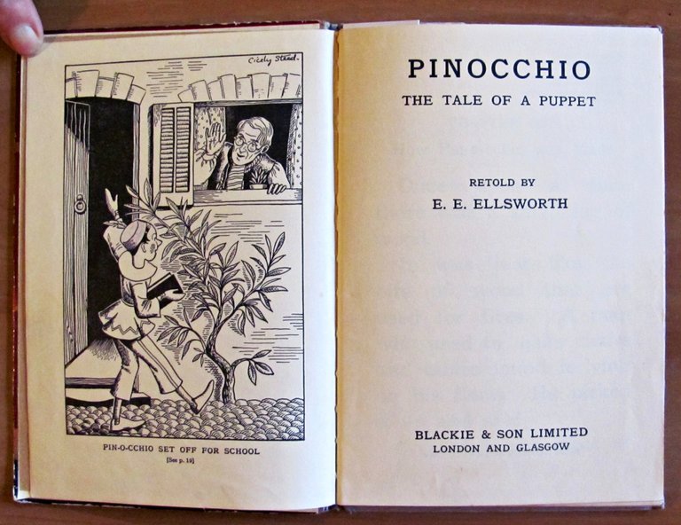 PINOCCHIO - The Tale of a Puppet, anni '40/50