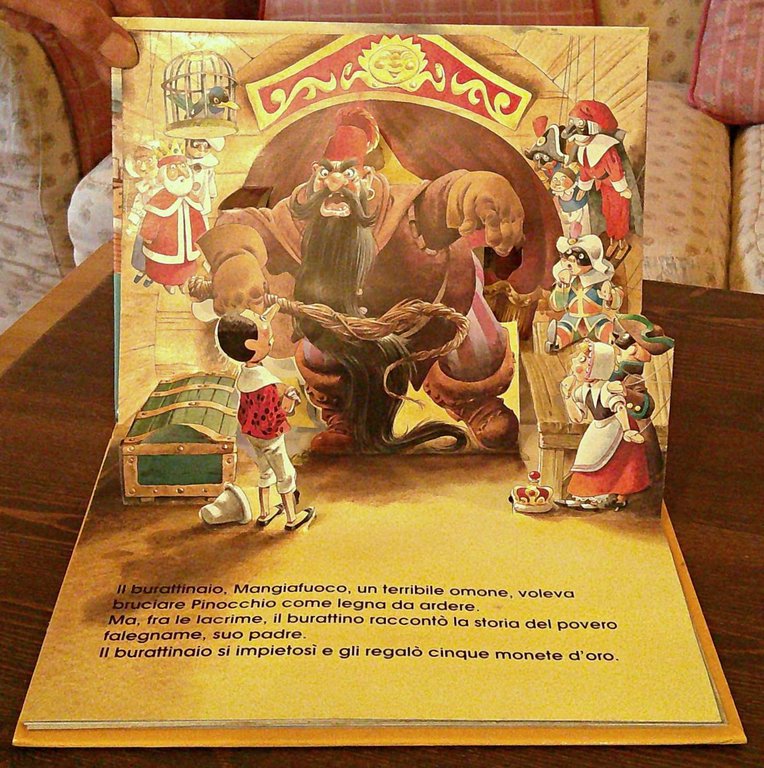 PINOCCHIO -Libri a tre dimensioni, I ed. 1994 - POP …