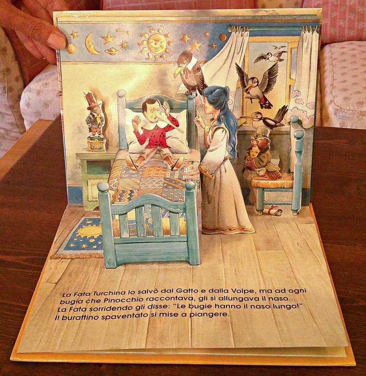 PINOCCHIO -Libri a tre dimensioni, I ed. 1994 - POP …