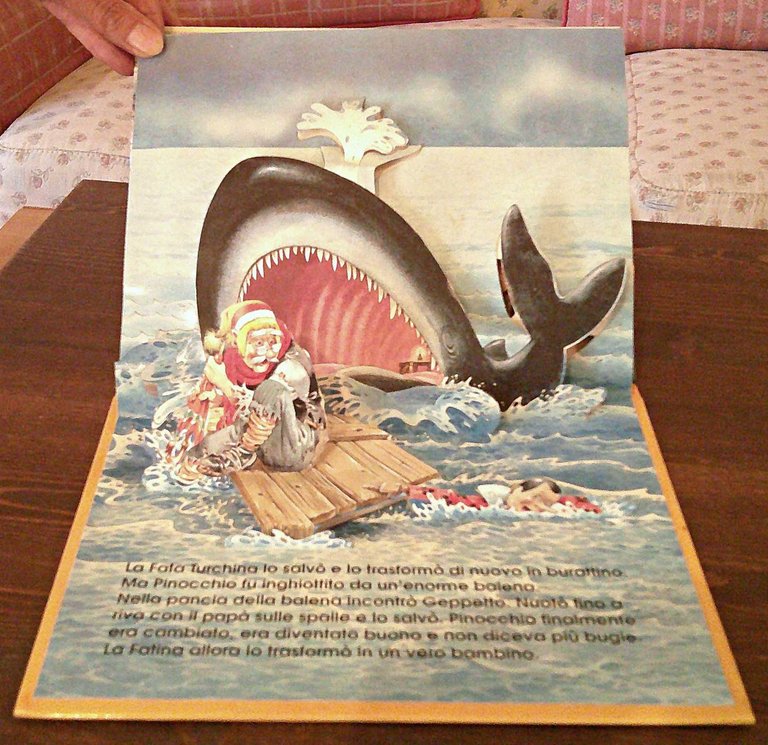 PINOCCHIO -Libri a tre dimensioni, I ed. 1994 - POP …
