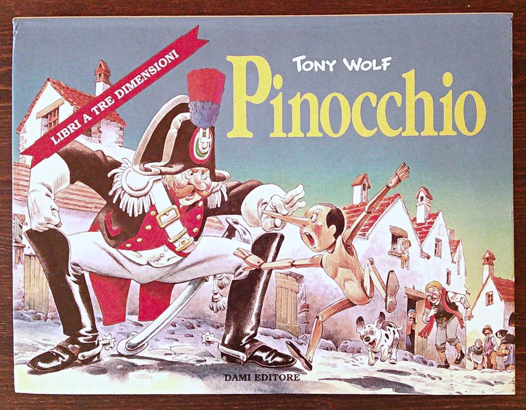PINOCCHIO -Libri a tre dimensioni, I ed. 1994 - POP …