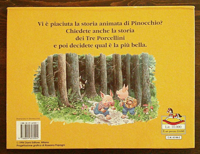 PINOCCHIO -Libri a tre dimensioni, I ed. 1994 - POP …