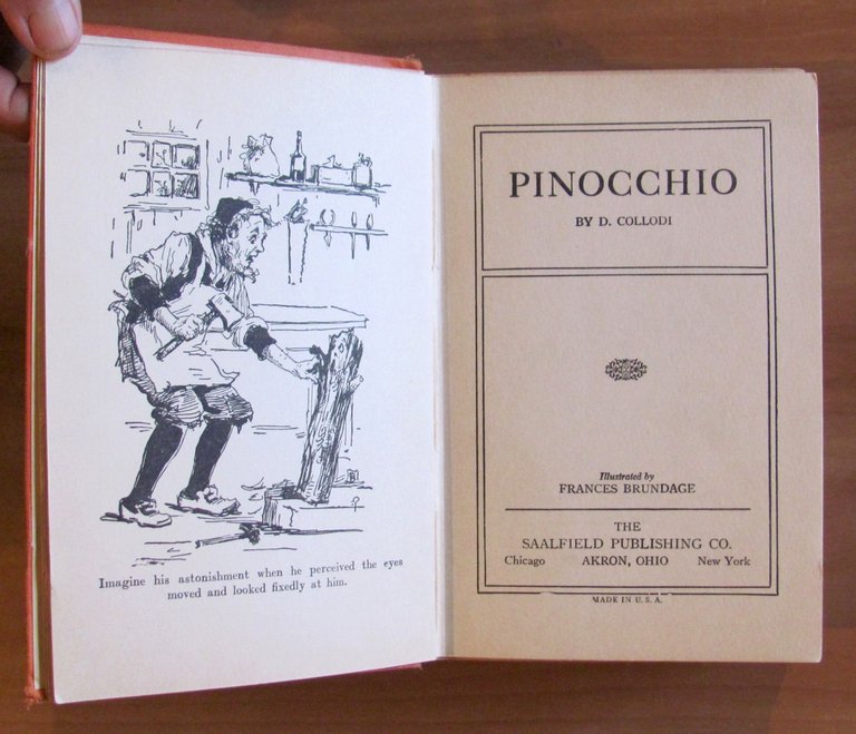 PINOCCHIO, 1924 - ill. BRUNDAGE | Immagine Gallery 2