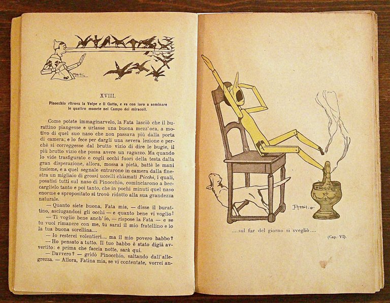 PINOCCHIO, 1931 - ill. MUSSINO