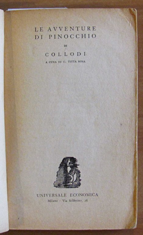 PINOCCHIO, 1949 - Collana Grandi Avventure N.1 - Tiratura Limitata | Immagine Gallery 3