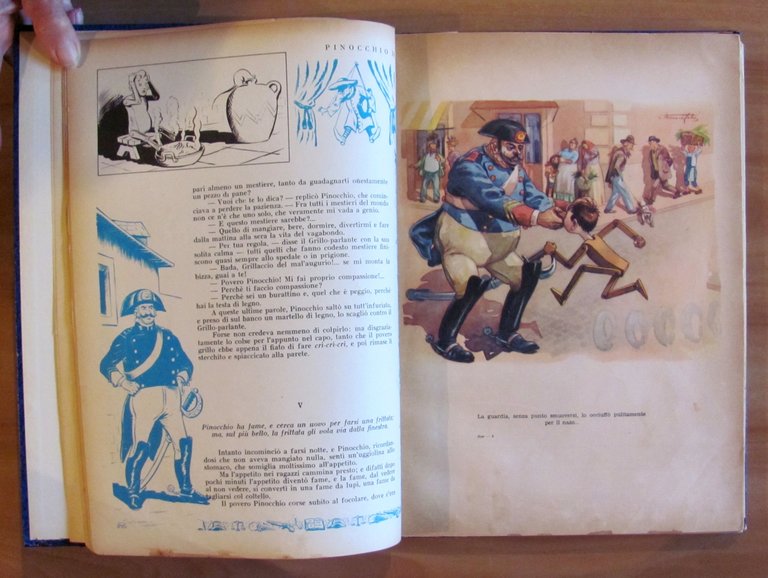 PINOCCHIO, 1953 - ill. GAMBA e MORONI CELSI