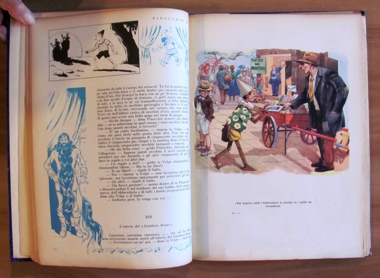 PINOCCHIO, 1953 - ill. GAMBA e MORONI CELSI