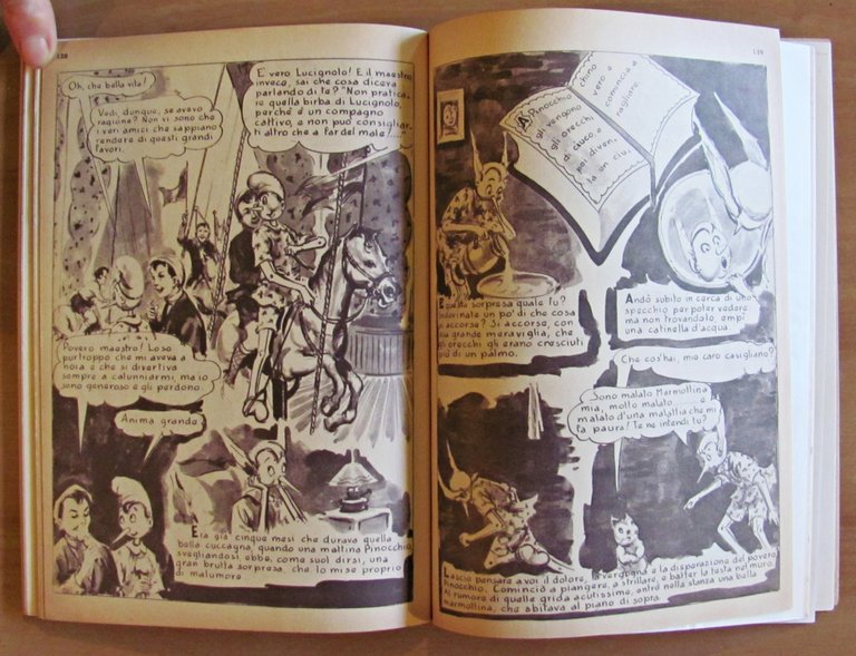 PINOCCHIO, 1955 - ill. Elio TONELLI e tavole di BIFFI