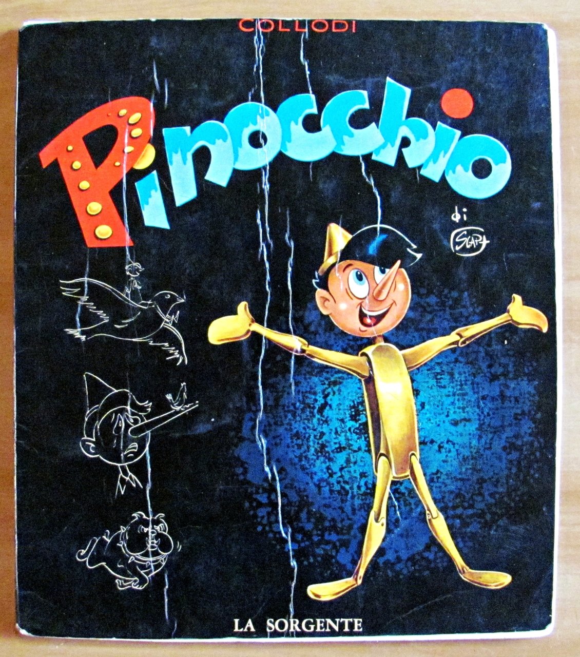 PINOCCHIO, 1962 - ill. a Fumetti di SCAP