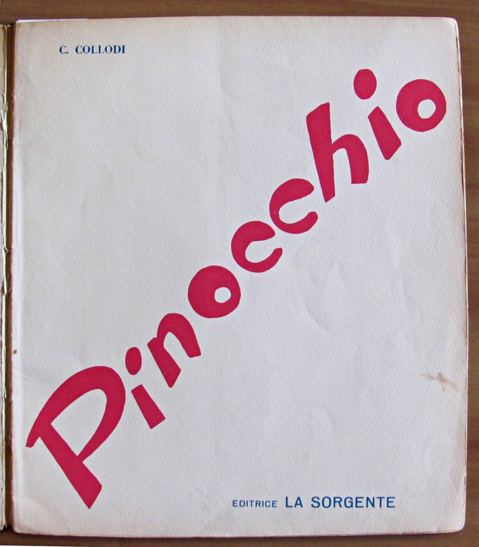 PINOCCHIO, 1962 - ill. a Fumetti di SCAP