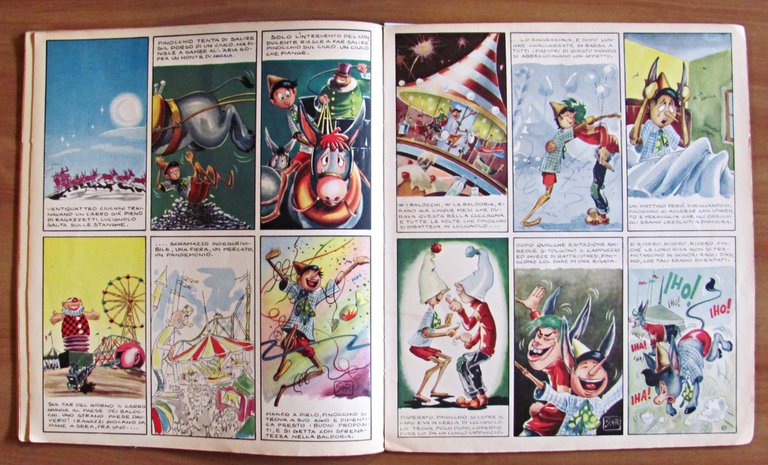 PINOCCHIO, 1962 - ill. a Fumetti di SCAP