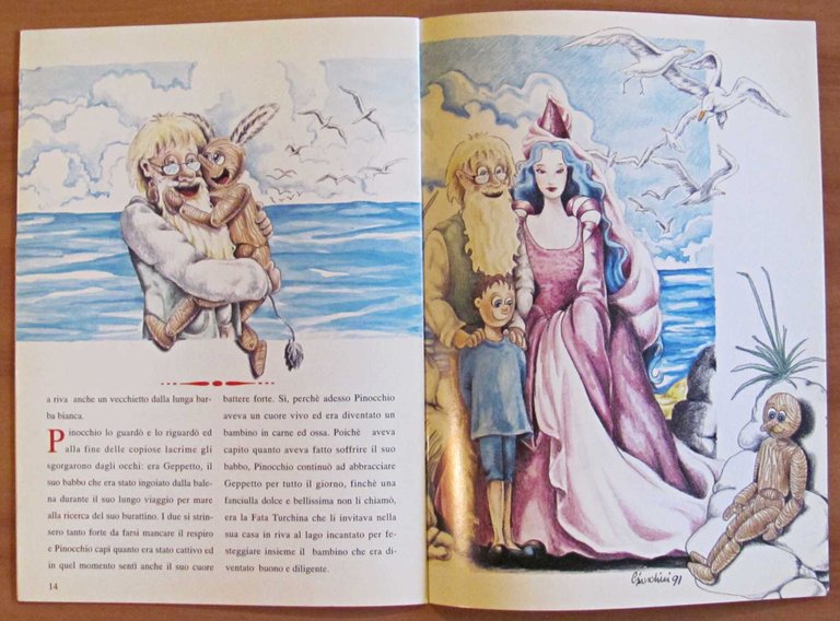 PINOCCHIO, 1992 - ill. CIANCHINI