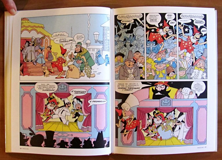 PINOCCHIO A FUMETTI, 1995 - ill. BOTTARO