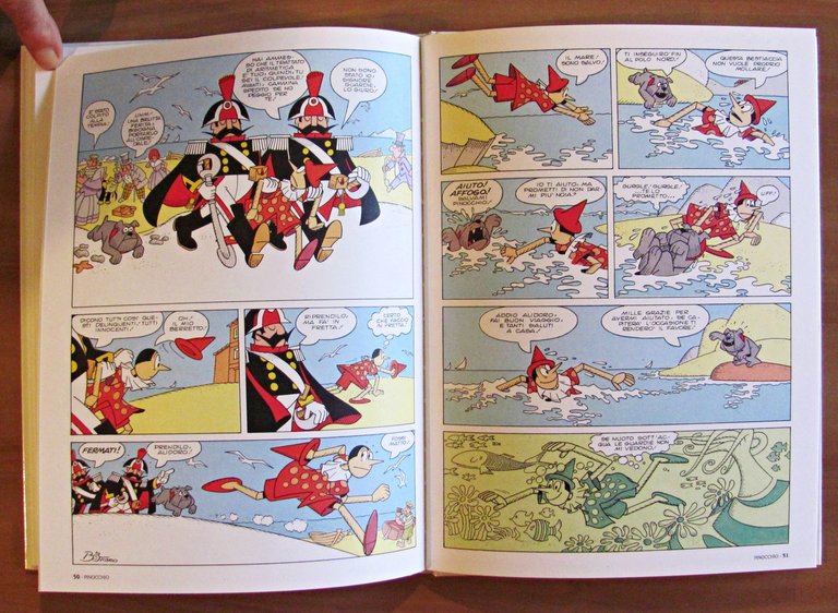 PINOCCHIO A FUMETTI, 1995 - ill. BOTTARO