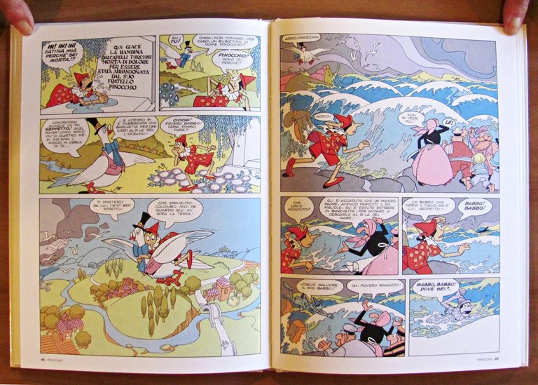 PINOCCHIO A FUMETTI, 1995 - ill. BOTTARO