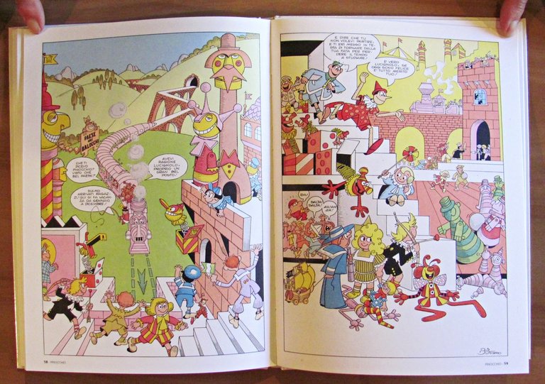 PINOCCHIO A FUMETTI, 1995 - ill. BOTTARO