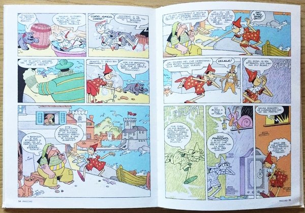 PINOCCHIO A FUMETTI allegato a IL GIORNALINO 2 AGOSTO 1995 …