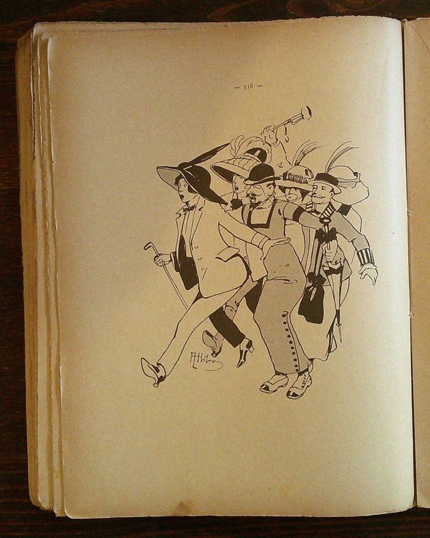 PINOCCHIO A ROMA, 1923 - ill. MUSSINO