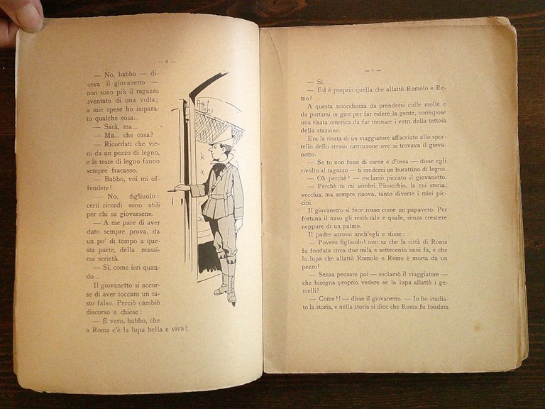 PINOCCHIO A ROMA, 1923 - ill. MUSSINO