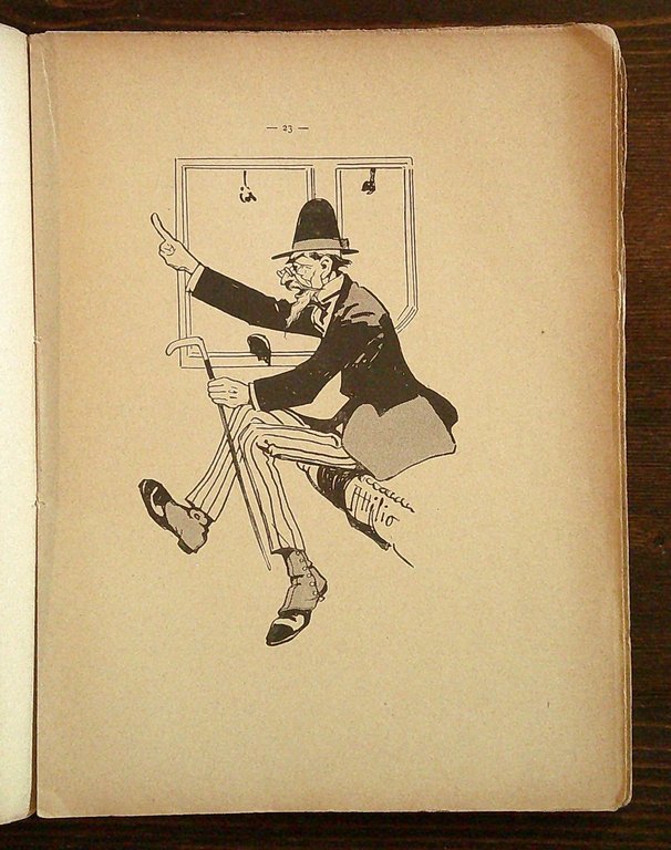 PINOCCHIO A ROMA, 1923 - ill. MUSSINO