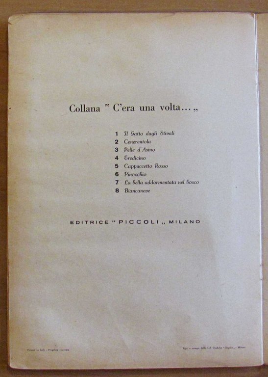 PINOCCHIO, anni '50 - ill. MARIAPIA | Immagine Gallery 7