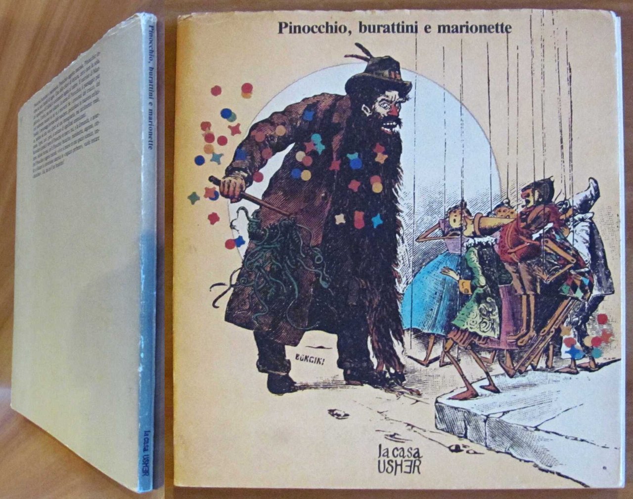 PINOCCHIO, BURATTINI E MARIONETTE - Coll. I Quadri Usher, 1982