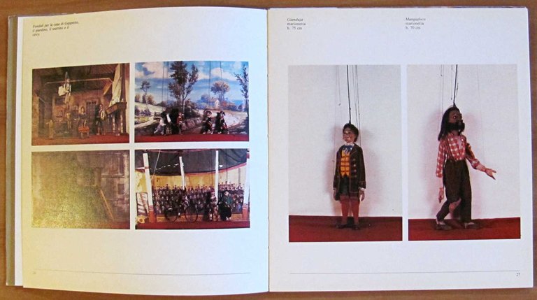 PINOCCHIO, BURATTINI E MARIONETTE - Coll. I Quadri Usher, 1982