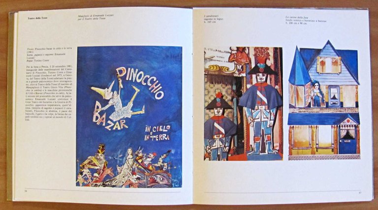 PINOCCHIO, BURATTINI E MARIONETTE - Coll. I Quadri Usher, 1982