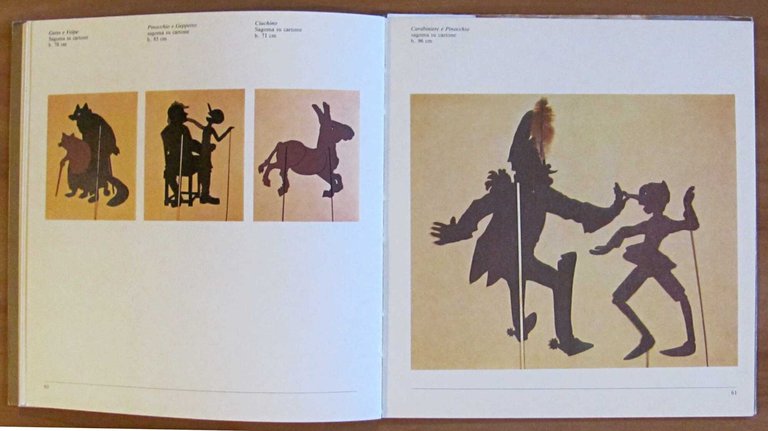 PINOCCHIO, BURATTINI E MARIONETTE - Coll. I Quadri Usher, 1982