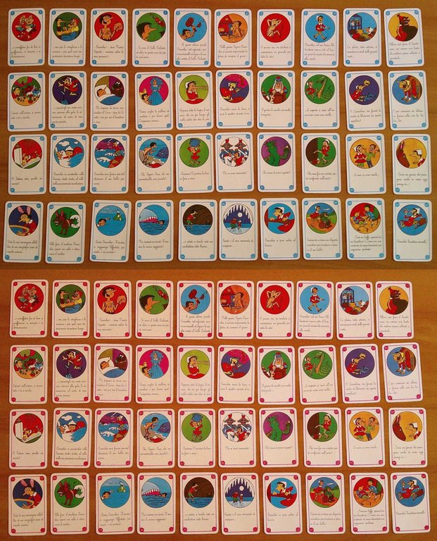 PINOCCHIO CHE RIDE O PEPATENCIA Carte da gioco in Scatola …