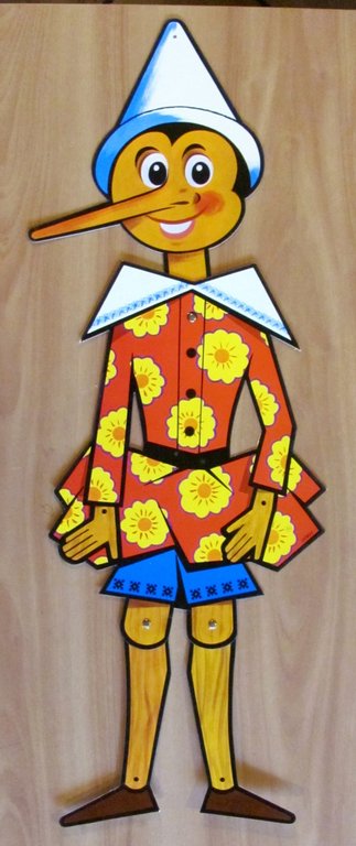 PINOCCHIO Collanarredo, anni '70 Scatola con 6 Tavole di Lemmi …